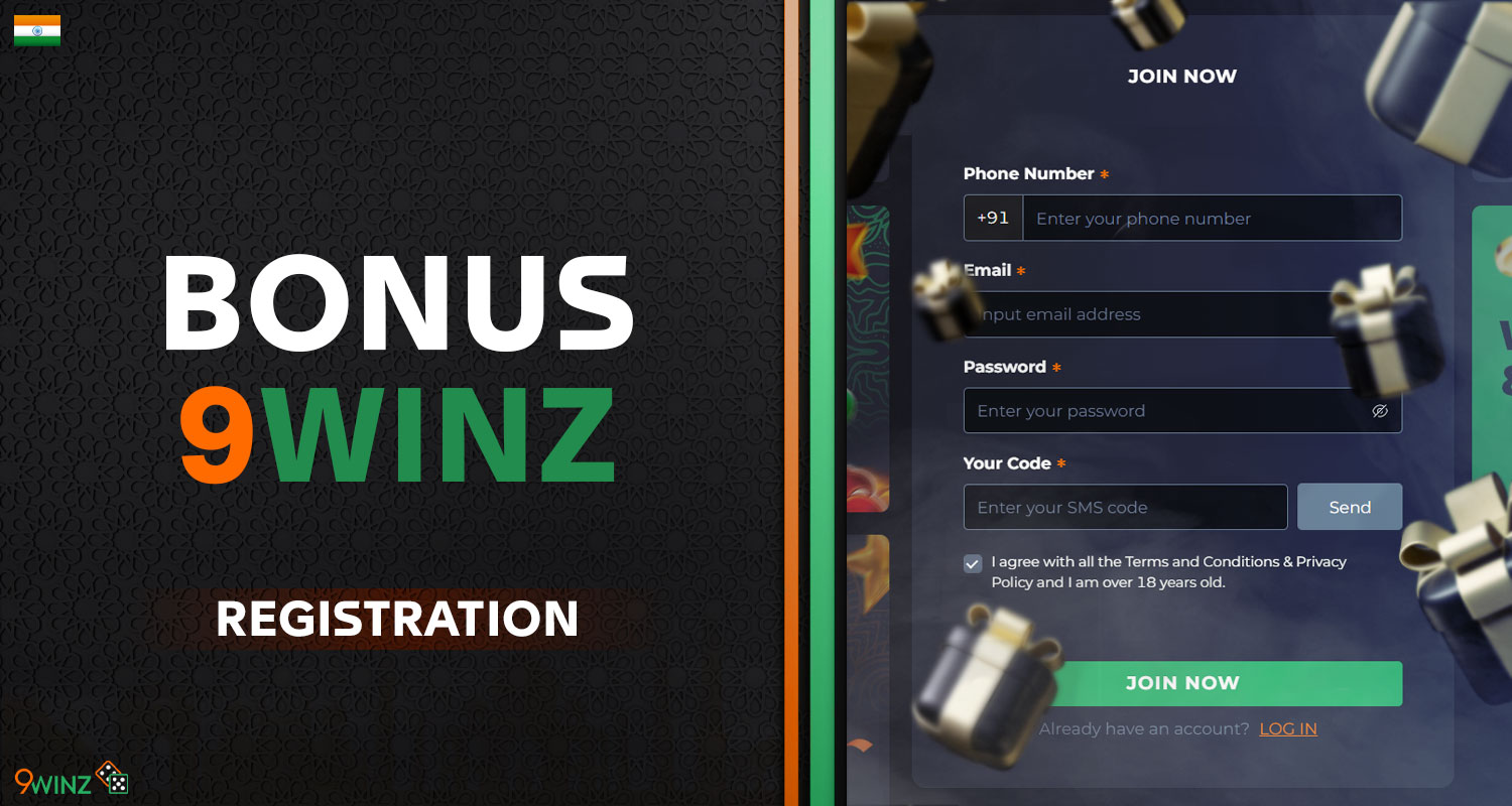 The popular gambling platform 9winz in India provides a bonus for registration