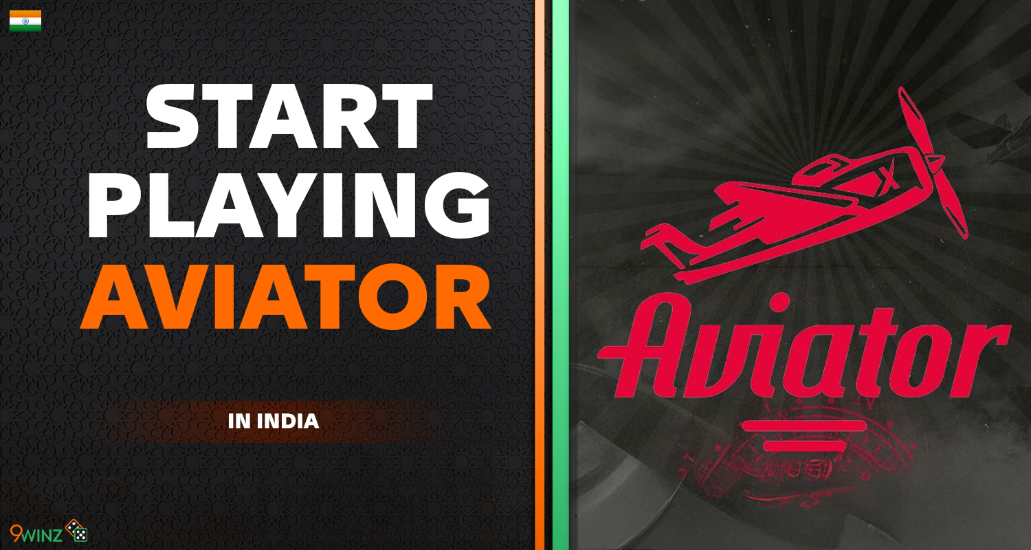 Register on 9winz to play aviator